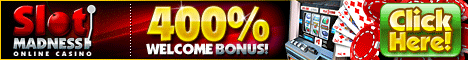 Get up to $4,000 FREE with Slot Madness 400% Welcome Bonus Get up to $4,000 FREE with Slot Madness 400% Welcome Bonus